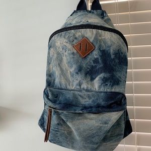 Blue Tie Dye Backpack